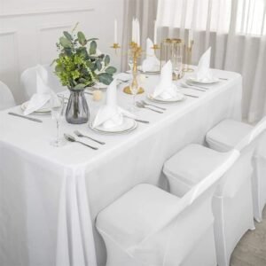 Classic White Chair Cover