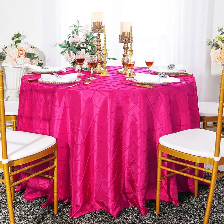 Fuchsia Flame Linen